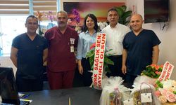 Türk Sağlık-Sen Kaman’da Yeni Müdürü Ziyaret Etti