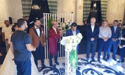 Vali, Milletvekili ve Belediye Başkanı Genç Çiftin Mutluluğuna Ortak Oldu