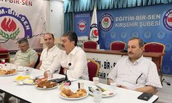 Vekil Erkan, Memur-Sen Kırşehir Teşkilatı ile Bir Araya Geldi