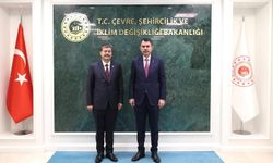 Vekil Erkan, Bakan Kurum'u ziyaret etti