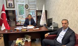 Ülkü Ocakları İl Başkanı Gürler’den Öğretmenevi Müdürü Saylan’a Ziyaret