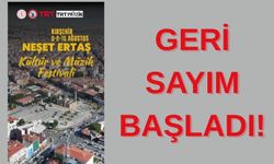 NEŞET ERTAŞ KÜLTÜR VE MÜZİK FESTİVALİ İÇİN GERİ SAYIM BAŞLADI