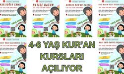 KIRŞEHİR İL MÜFTÜLÜĞÜ'NDEN 4-6 YAŞ KUR’AN KURSU DUYURUSU