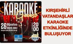 Kırşehir Belediyesi’nden Renkli Etkinlik: Karaoke Gecesi
