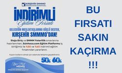 Kırşehir SMMMO’dan Geleceğin Meslektaşlarına Eğitim Desteği
