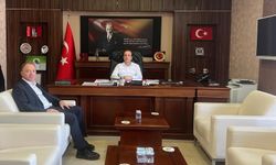 Müdür Gülşen’den Kaymakam Tok’a Hayırlı Olsun Ziyareti