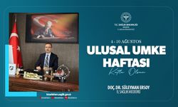 İl Sağlık Müdürü Ersoy: “UMKE Milletimizin Gururu”
