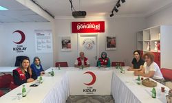 Türk Kızılay Kırşehir İl Merkezi Kadın Teşkilatıyla Bir Araya Geldi