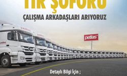 Petlas A.Ş., Kırşehir’de Tır Şoförü Arıyor
