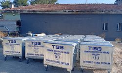Mucur Belediyesi’ne 35 Adet Çöp Konteyneri Hibe Edildi