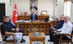 MEDAŞ Yetkilileri, Kaymakam Erdoğan ile görüştü