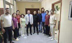 Türk Sağlık Sen’den Başhekim Yardımcısı Ahmet Tekinsoy’a Ziyaret