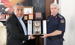 İl Jandarma Komutanı Yıldırım’dan Ahilik Haftası’na Katkı Sunan Kurumlara Teşekkür Ziyareti