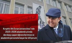 Başkan Ekicioğlu’ndan Ahi Evran Üniversitesi’ne Başarı Dileği