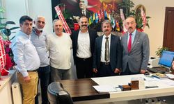 Sendika Temsilcilerinden İl Özel İdaresi’ne Atanan Deniz’e Destek