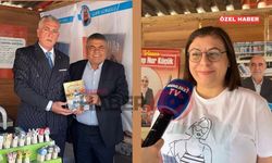 Adnan Yılmaz ve Birsen Eker, Ahilik Haftası Kitap Fuarı’nda