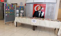 Aşık Paşa Kütüphanesi’nden İlköğretim Haftası’na özel kitap sergisi