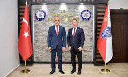 Yasin Gülşen, Emniyet Müdürü Görücü’yü Ziyaret Etti
