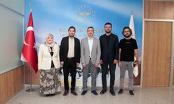 KAEÜ İlahiyat Fakültesi’nden İl Sağlık Müdürü’ne ziyaret