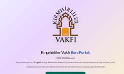 Kırşehirliler Vakfı’ndan Üniversite Öğrencilerine Burs Desteği