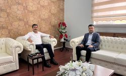 Vekil Erkan, İl Müdürü Sağlam ile bir araya geldi