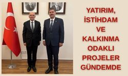 Vekil Erkan, Bakan Şimşek ile bir araya geldi