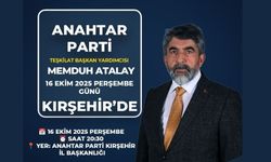 Memduh Atalay 16 Ekim’de Kırşehir’e Geliyor