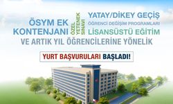 Ek Kontenjanla Yerleşen Öğrenciler İçin Yurt Başvuruları Başladı