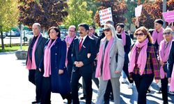 “Pembe Festival” Yürüyüşü ile Meme Kanserine Dikkat Çekildi
