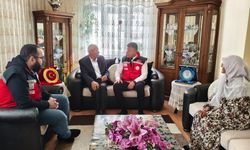 Müdür Sağlam, şehit ailelerini yalnız bırakmadı