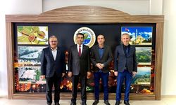 Fatih Mehmet Yavuz ve Mehmet Öztürk’ten Başkan Demirci’ye ziyaret