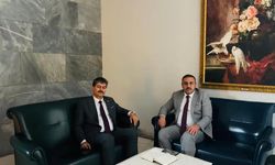 Başkan Hakanoğlu ve Milletvekili Erkan Çiçekdağı İçin Bir Araya Geldi