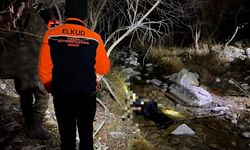 Ava çıkan yaşlı adamın cansız bedeni suda bulundu