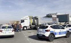 Aksaray'da iki tır çarpıştı: 1 yaralı