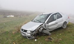 İki otomobil çapıştı: 3 yaralı