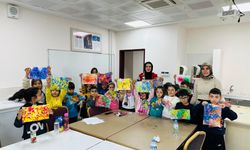 TOKİ İlkokulu Öğrencileri Gençlik Merkezinde Ebru Sanatıyla Buluştu