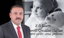 Başkan Hakanoğlu’ndan Lösemili Çocuklar Haftası Mesajı