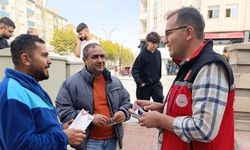 Hacı Ömer Camii'nde Sosyal Destekler Anlatıldı