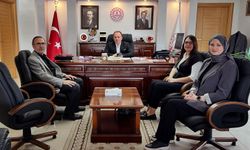 Prof. Dr. Cemalettin İpek, Müdür Gülşen İle Görüştü