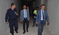 Müdür Ersoy, Yeni Hastane Şantiyesinde İnceleme Yaptı