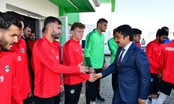 Vali Demiryürek’ten Yeşil-Beyaz Ekibe Yakın İlgi