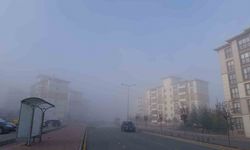 Kırşehirliler güne sisli bir havada uyandı