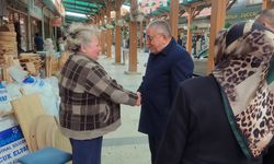 Arif Kılıç, Uzun Çarşı Esnafını Ziyaret Etti