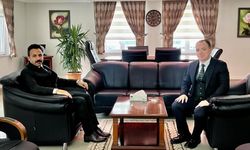Çiçekdağı Kaymakamı Öğüt’ten İl Millî Eğitim Müdürü Gülşen’e İadeiziyaret