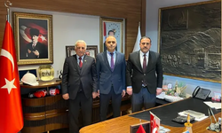 İl Emniyet Müdürü Görücü ve Başkan Duran’dan Başkan Hakanoğlu’na Ziyaret