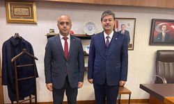 Müdür Görücü, Vekil Erkan'ı Ziyaret Etti