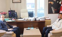 Kaymakam Tok, Avşaroğlu’na Geçmiş Olsun Dileklerini Sundu