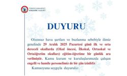 Kırşehir’de Eğitime Kar Engeli: Okullar 1 Gün Tatil Edildi