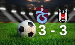 Trabzonspor - Beşiktaş (3-3) Maç Özeti