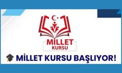 Millet Kursu Projesi Çiçekdağı’nda Başlıyor